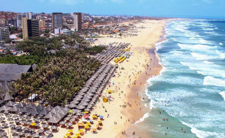 Apto Exclusivo, 200M Da Praia, Horario Flexivel 24 Horas Fortaleza  Bagian luar foto